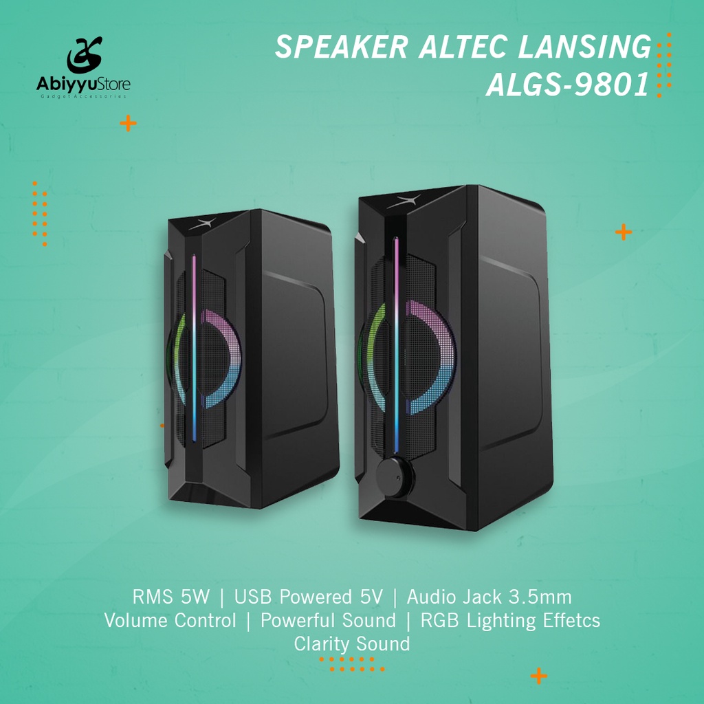 Jual Speaker Komputer Altec Lansing Algs Gaming Speaker Pc Laptop