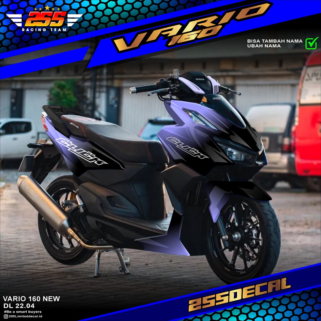 Jual Decal Sticker Honda Vario New 160 Fullbody 2022 Dekal Stiker All