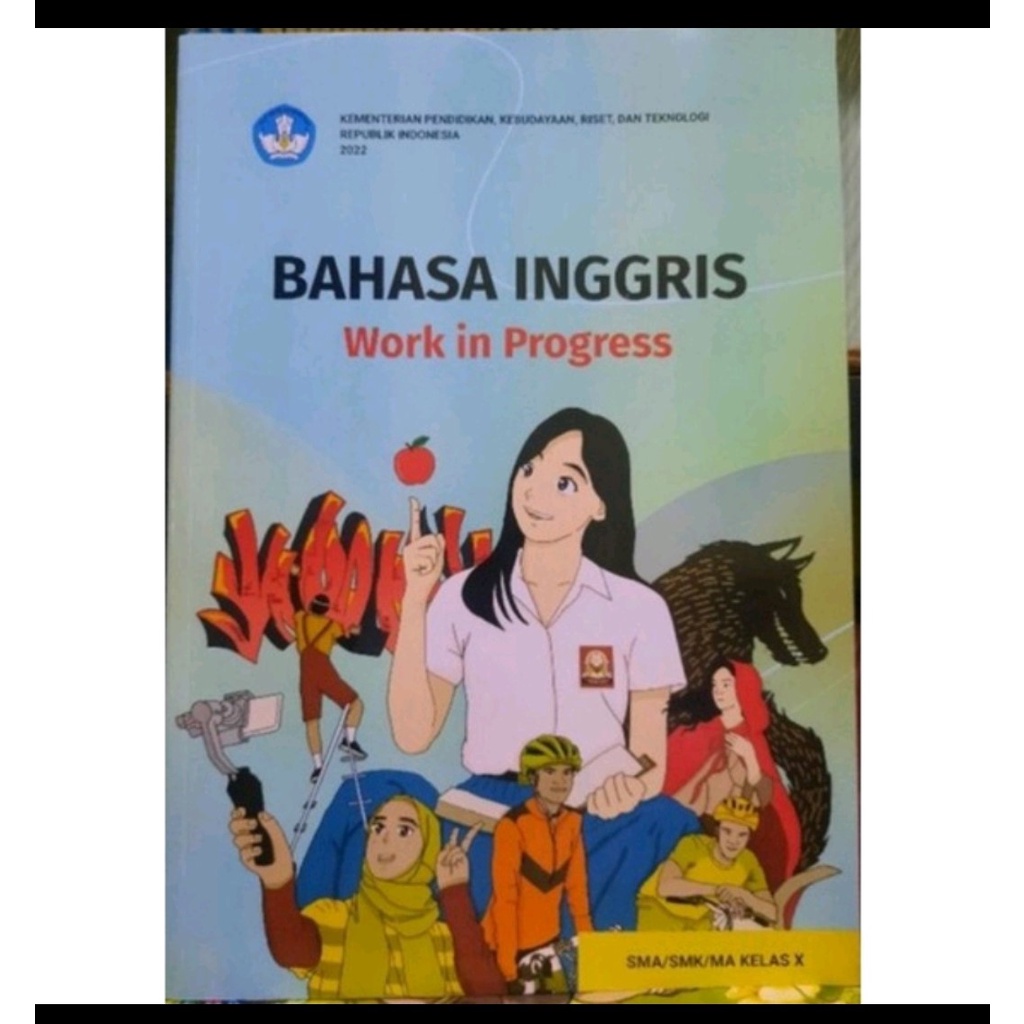 Jual Buku Bahasa Inggris WORK IN PROGRESS Kelas 10 SMA SMK MA