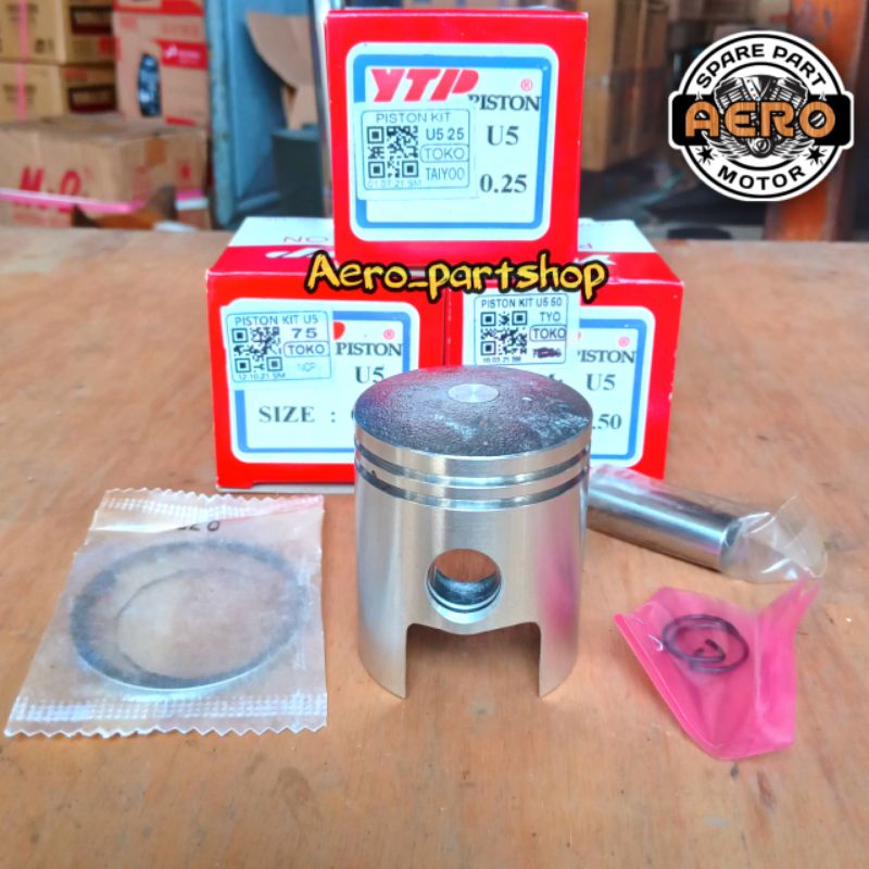 Jual Piston Kit Seher Kit Yamaha U5 Overses 25 50 75 PNP Motor