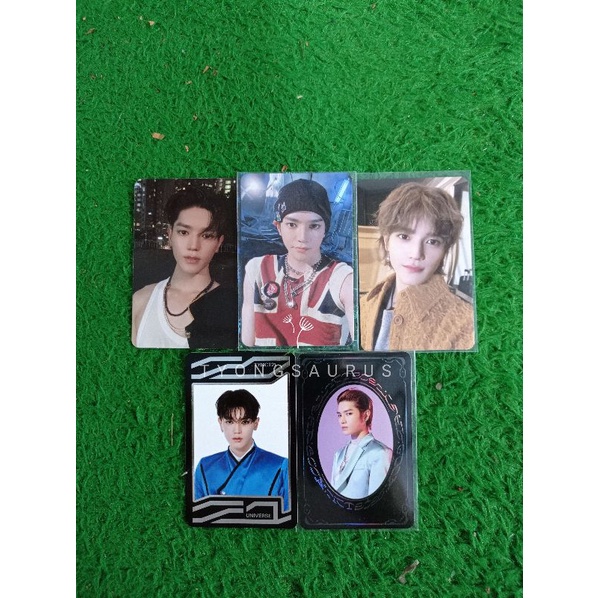 Jual Wts Pc Photocard Nct Official Taeyong Departure Universe Jewel