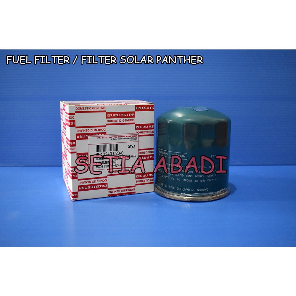 Jual FUEL FILTER FILTER SOLAR PANTHER ELF ENGKEL ORIGINAL Shopee