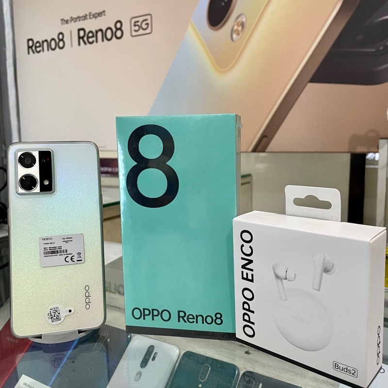 Jual OPPO Reno8 4G 8 256GB Up To 13GB Extended RAM Free Enco Buds2