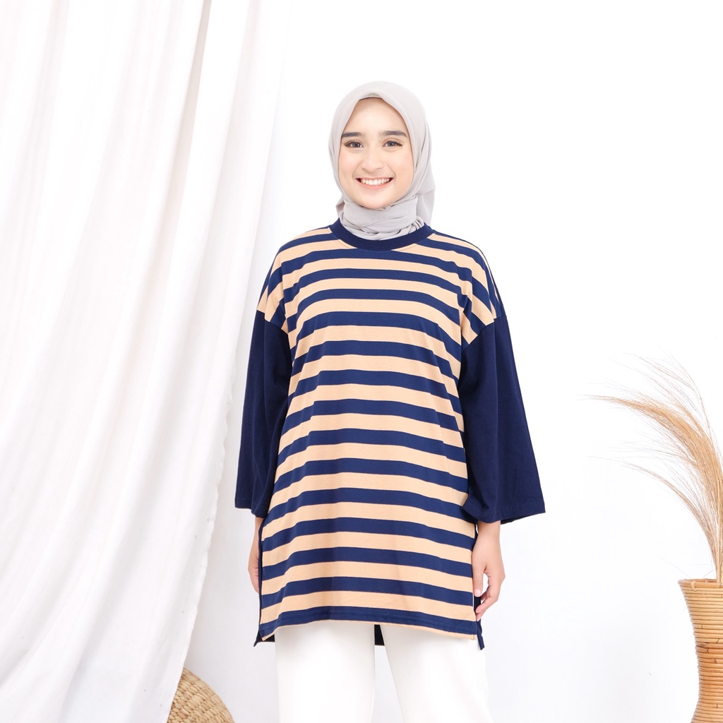 Jual Kaos Oversize Wanita Salur Produk Basic Oversize Top Tshirt