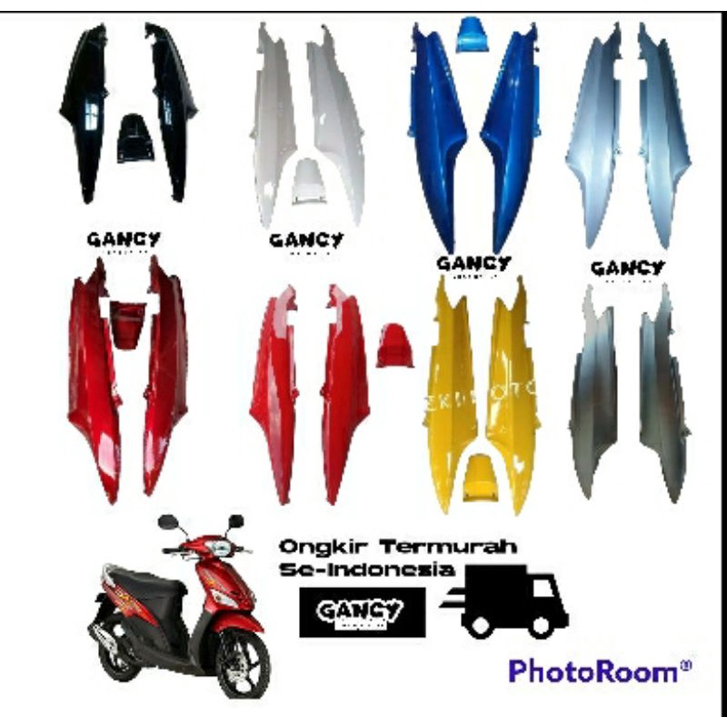 Jual Body Samping Belakang Motor Yamaha Mio Sporty Mio Smile Cover