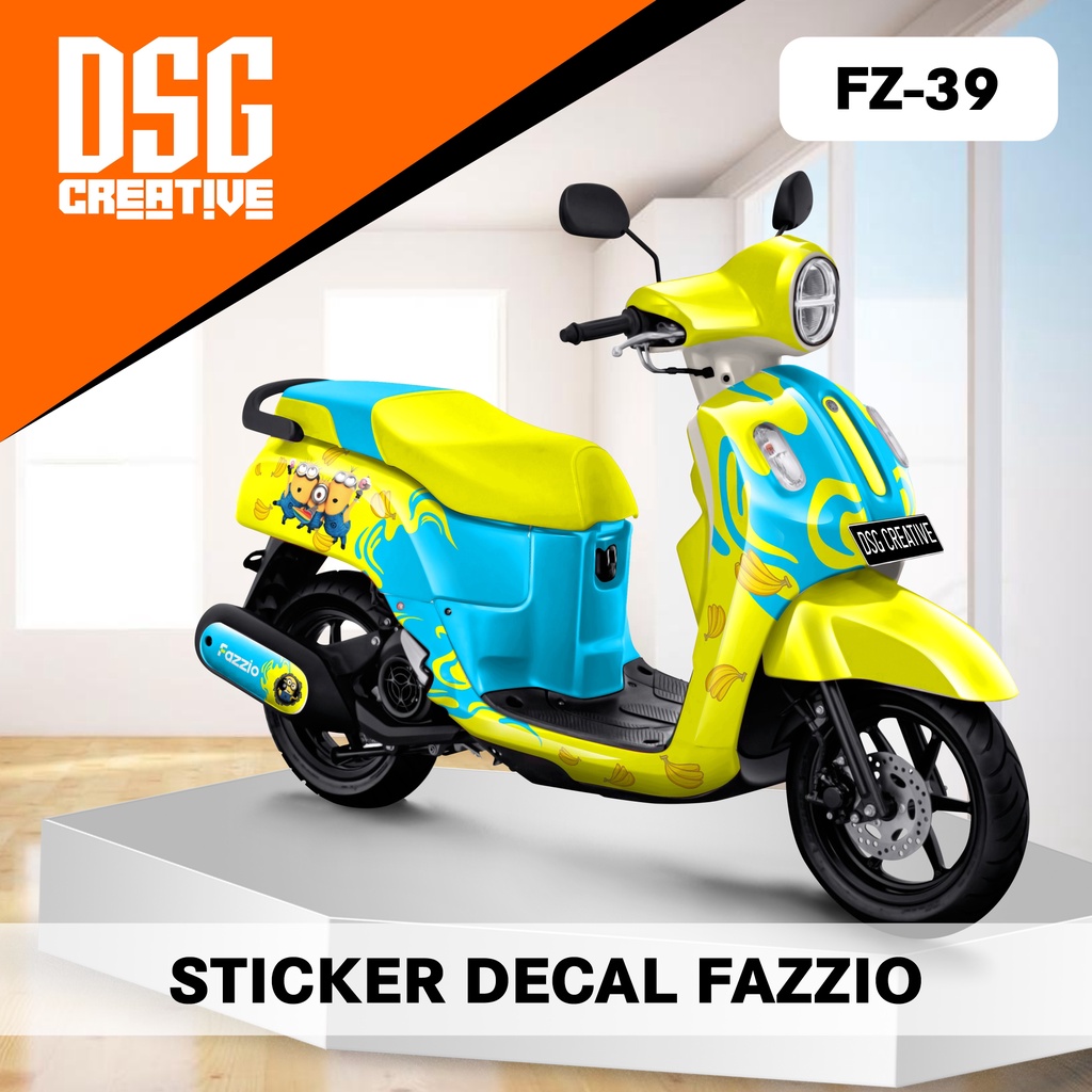 Jual Sticker Decal Yamaha Fazzio Full Body Kode Fz Shopee Indonesia