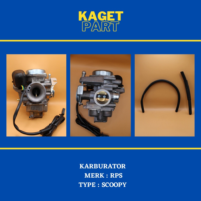 Jual KARBURATOR MERK RPS TIPE HONDA SCOOPY Shopee Indonesia