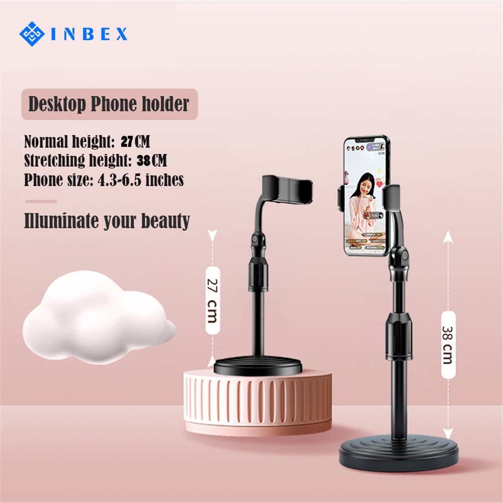 Jual Readyinbex Stand Holder Hp Handphone Penyangga Broadcasting