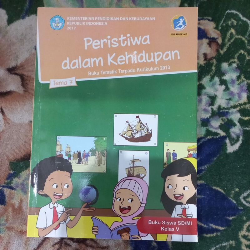 Jual Original Buku Tematik Terpadu Kelas Sd Tema Peristiwa Dalam