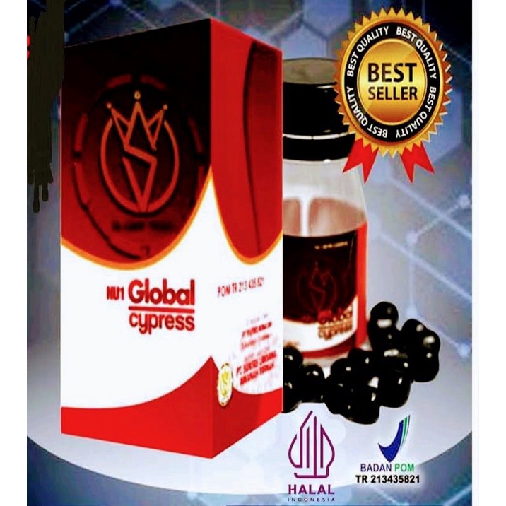 Jual Pil Hitam Ajaib NU 1 Global Cypress Slaber Shopee Indonesia