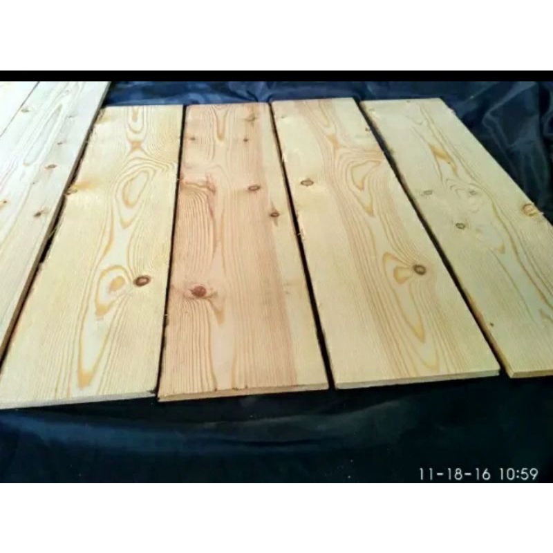 Jual PAPAN KAYU JATI BELANDA 80X14X2CM SUDAH DI SERUT DAN DI AMPLAS