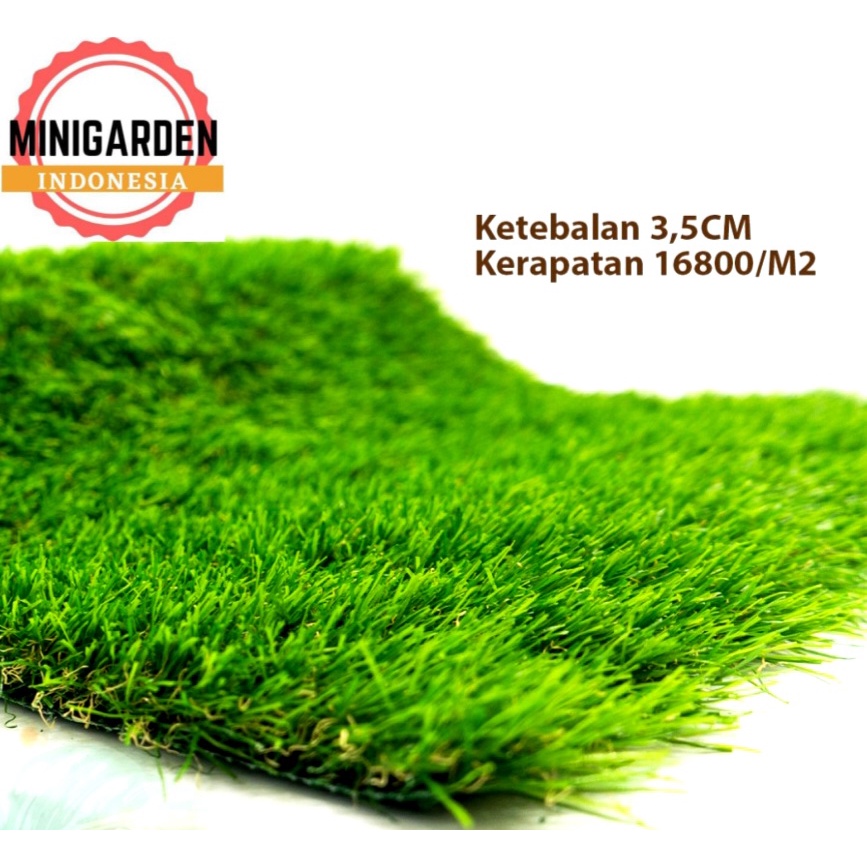 Jual Rumput Sintetis Tebal Mm Ukuran X Cm Rumput Palsu Rumput