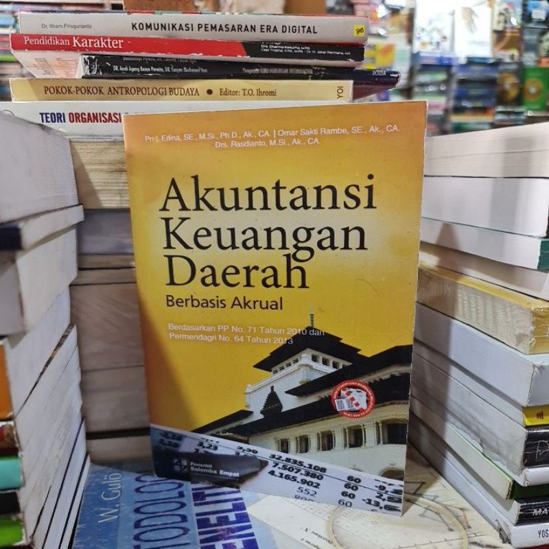 Jual Akuntansi Keuangan Daerah Berbasis Akrual By Prof Erlina Shopee