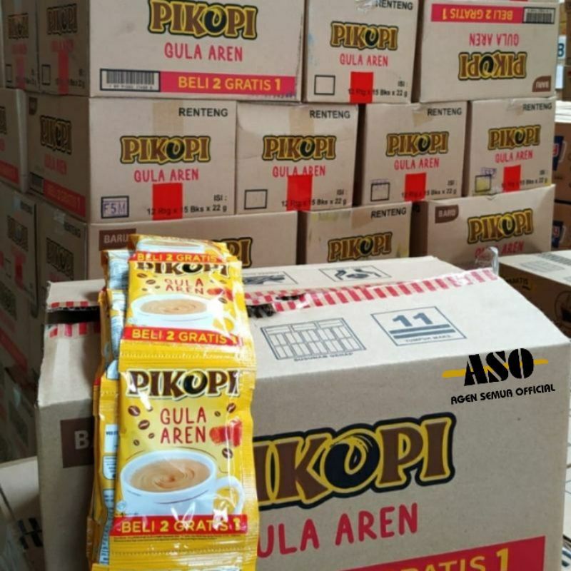 Jual Pikopi Kopi Renceng Isi Sachet X Gr Gula Aren Shopee Indonesia