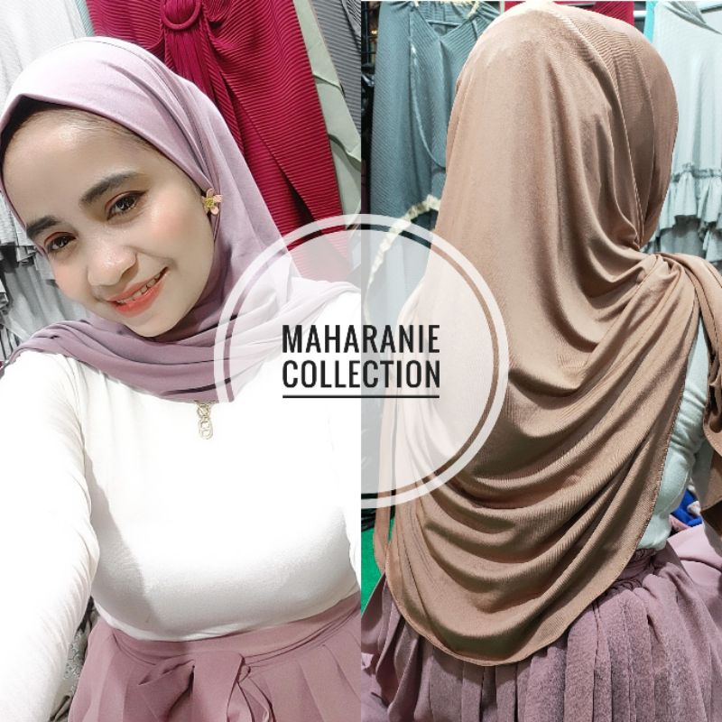 Jual Segitiga Instan Oval Jersey Premium Instan Jersey Premium Jilbab