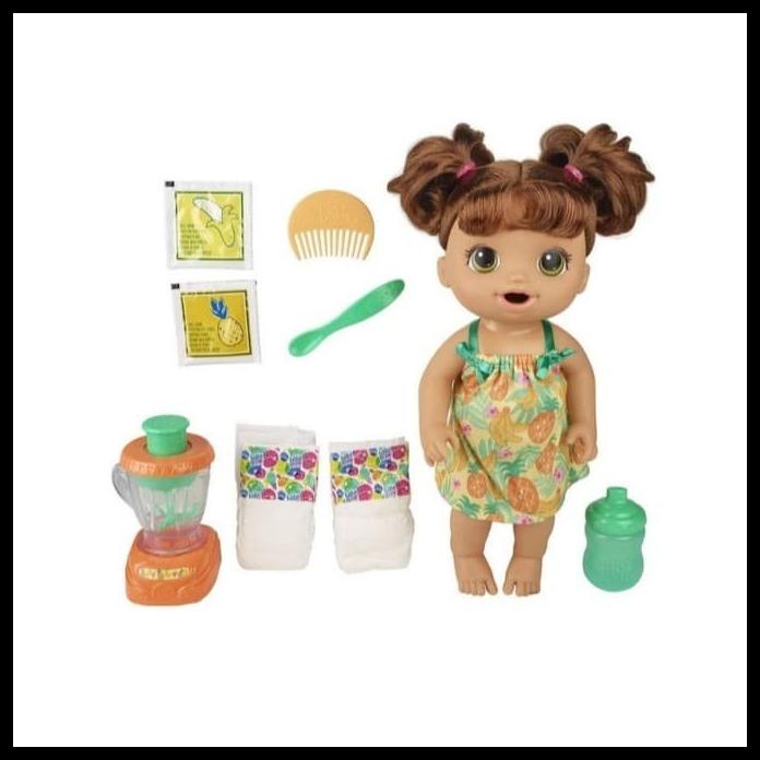 Jual Baby Alive Magical Mixer Baby Doll Mainan Boneka Brunette Shopee