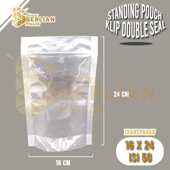 Jual Plastik Klip Kemasan Berdiri Standing Pouch Snack X Cm Isi