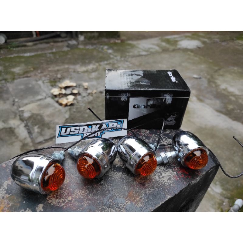 Jual Lampu Sein Sen Reting Reteng Signal Model Acipi Bulat Pentol Lampu