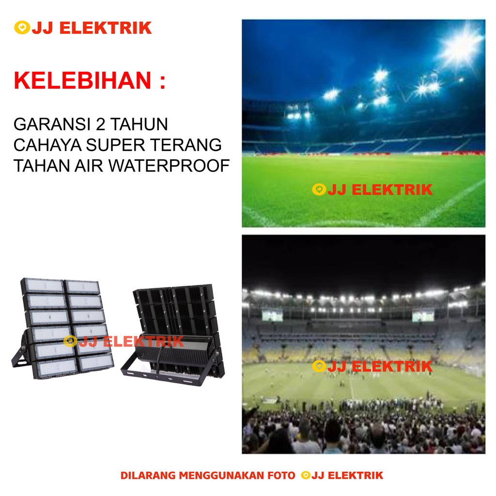 Jual Lampu Sorot Tembak Proyek Tambang Lapangan Flood Light Led