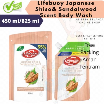 Jual Lifebuoy Japanese Shiso Sandalwood Scent Mineral Clay Ml