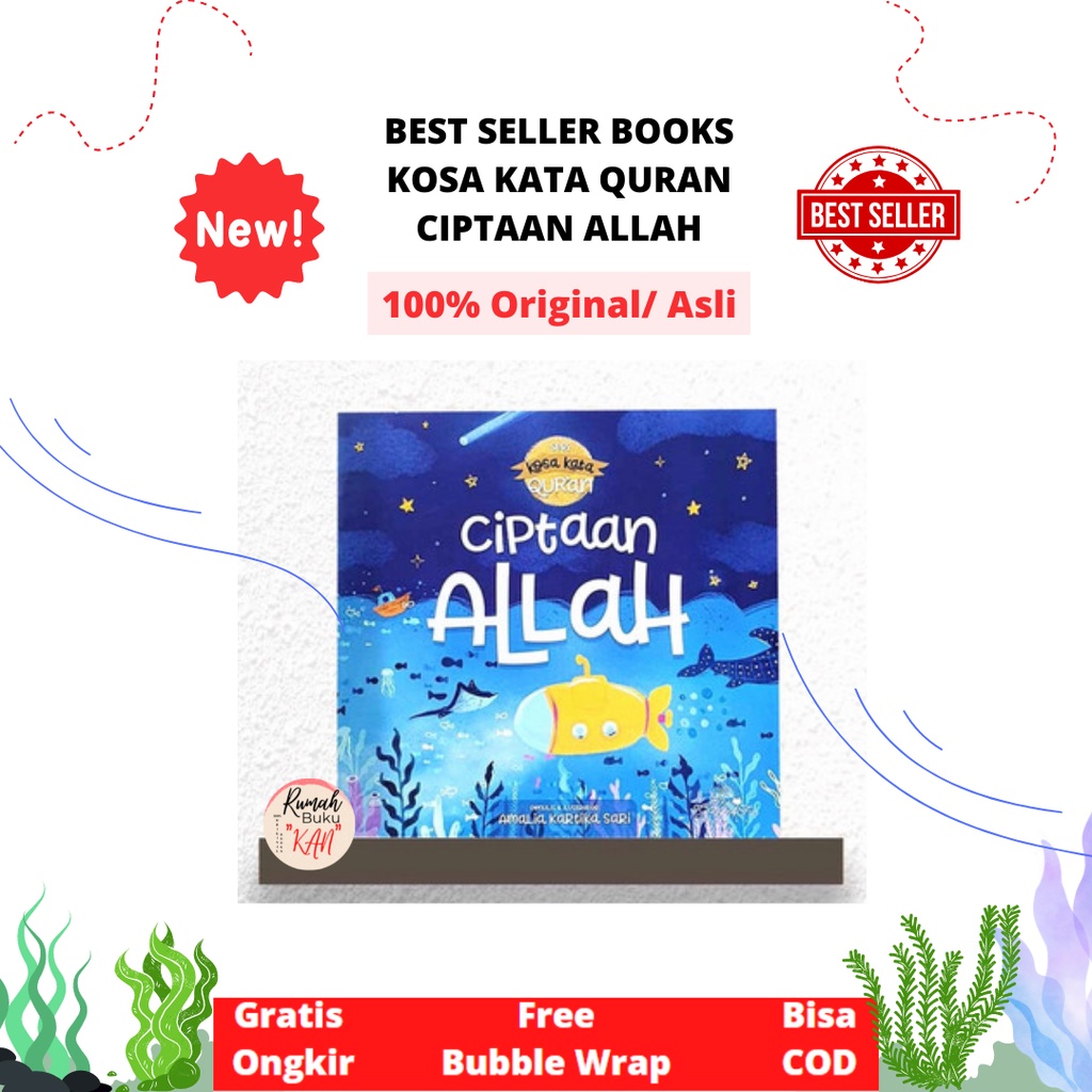 Jual BUKU SERI KOSA KATA QURAN CIPTAAN ALLAH THE GANG OF FUR ORIGINAL