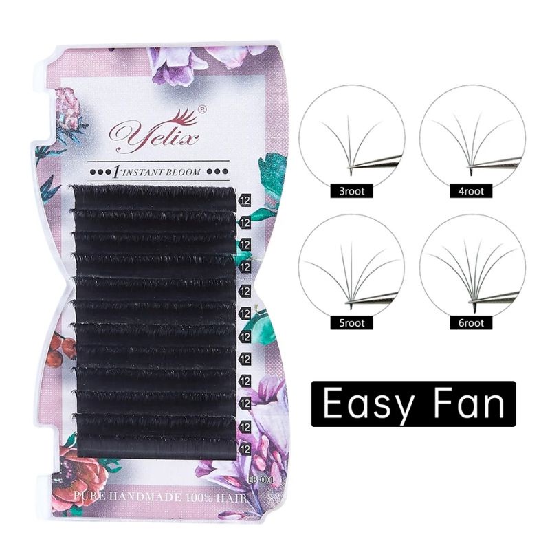 Jual Box Putih Yelix Bloom Blossom Lash Ujungnya Sama Easy Fanning