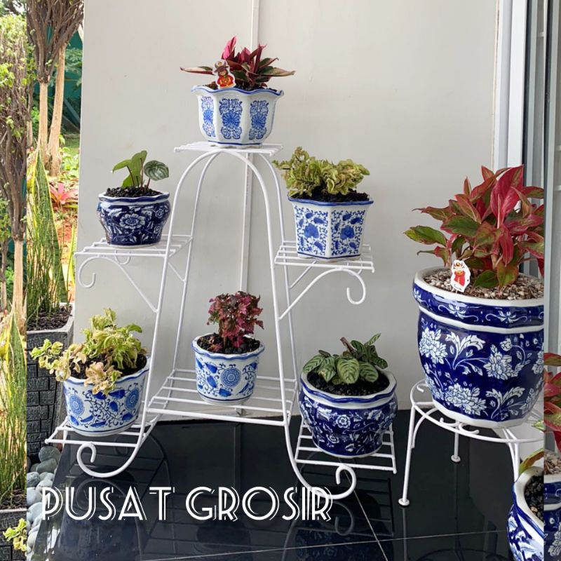 Jual Standing Pot Susun Rak Bunga Rak Susun Rak Serbaguna Rak