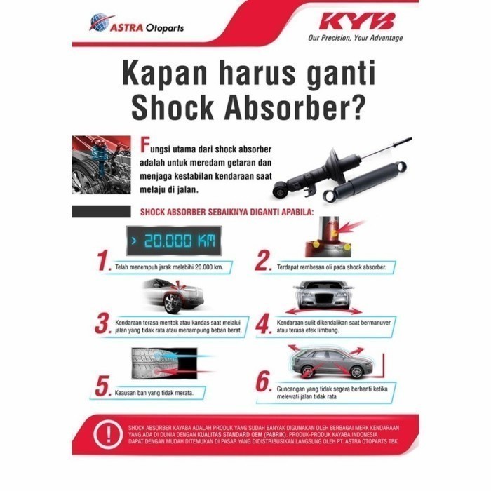 Jual Shock Breaker Kyb Ultra Kayaba Ultra Toyota Avanza Xenia