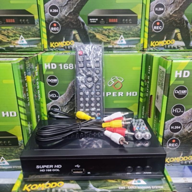 Jual Stb Set Top Box Digital Super Hd Gol Komodo Shopee Indonesia