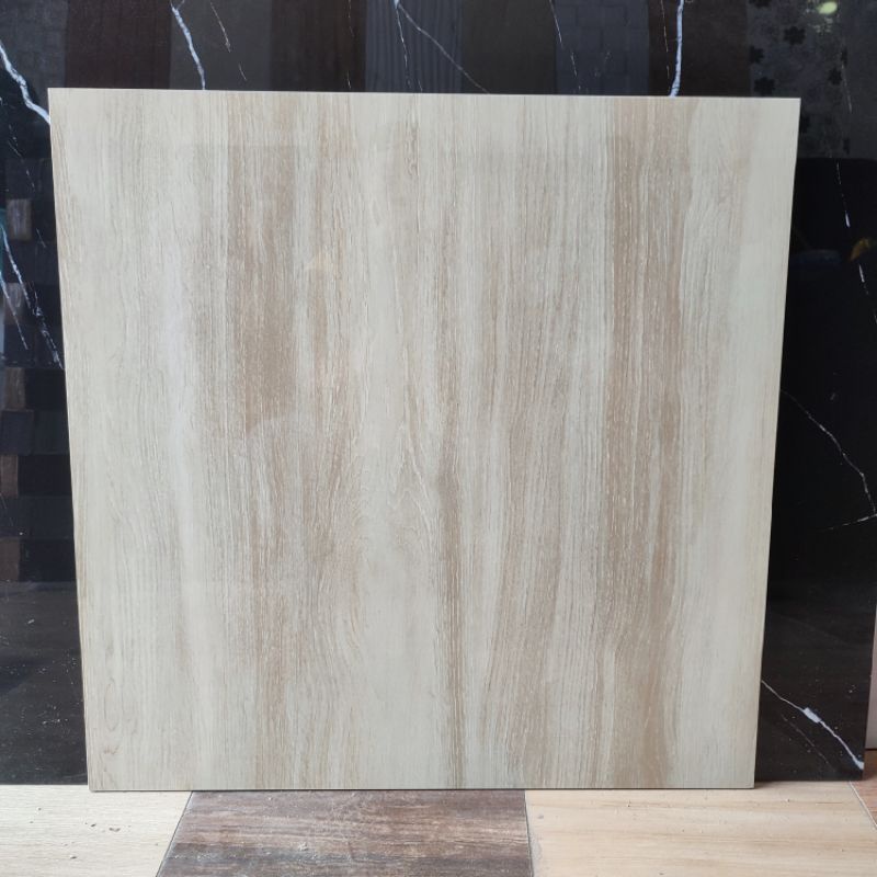 Jual Granit Lantai Motip Kayu Glosy 60x60 Palermo Natural Shopee