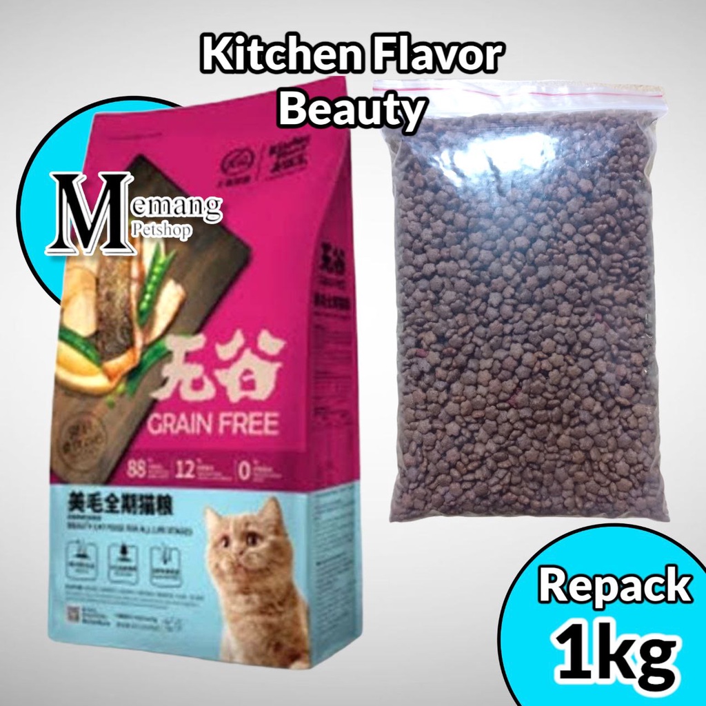 Jual Kitchen Flavor Cat Kg Beauty All Life Stage Makanan Kucing Cat