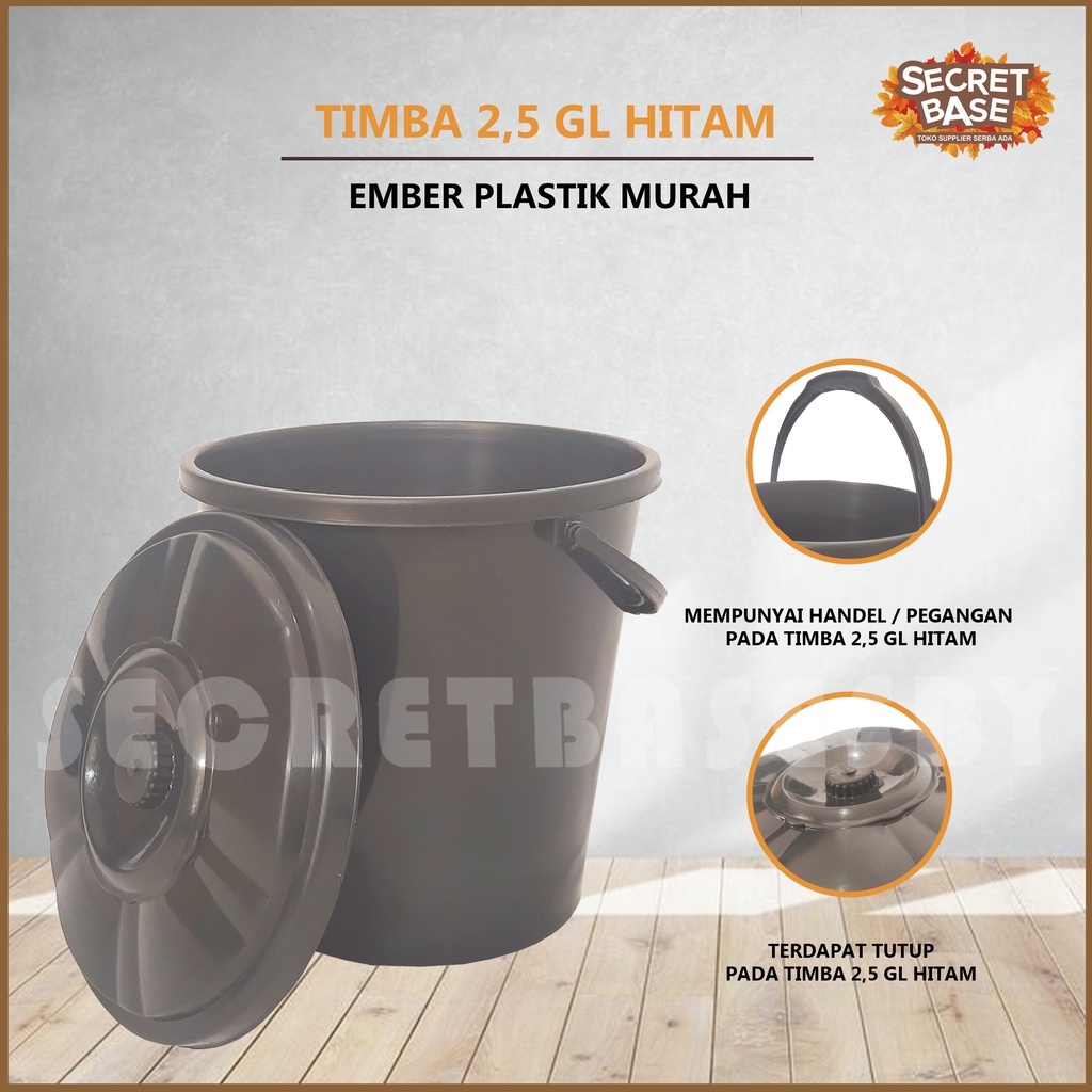 Jual TIMBA AIR TUTUP Gagang Timba Plastik Ember Tutup Ember