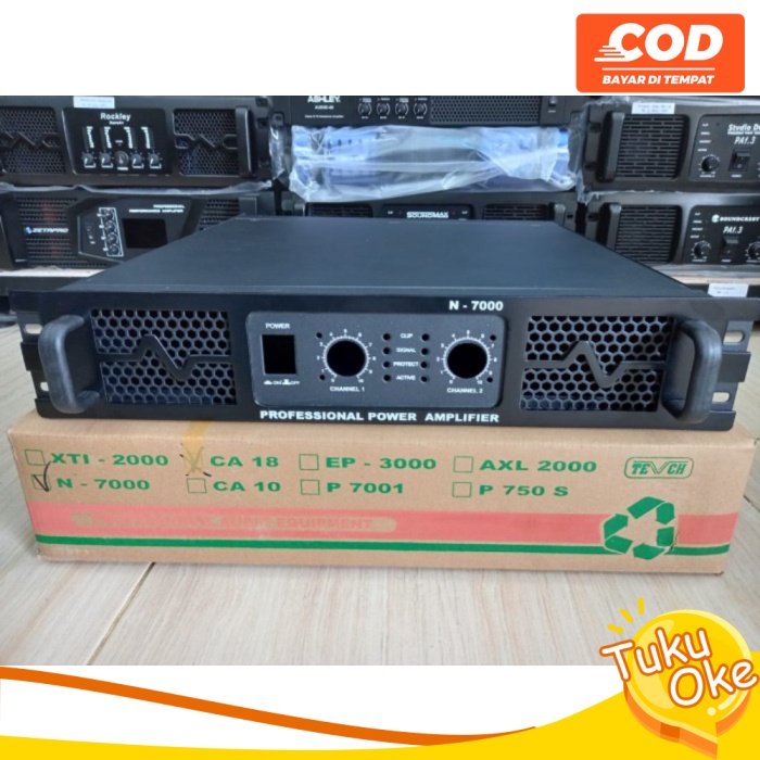 Jual BOX POWER AMPLIFIER 2channel N 7000 Box Power Amplifier 2u N7000