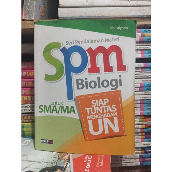 Jual Buku SPM Seri Pendalaman Materi Biologi Untuk Sma Ma By Erlangga