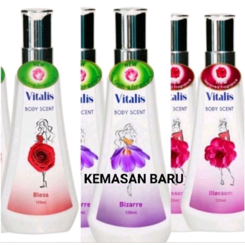 Jual Vitalis Body Scent 120ml Shopee Indonesia