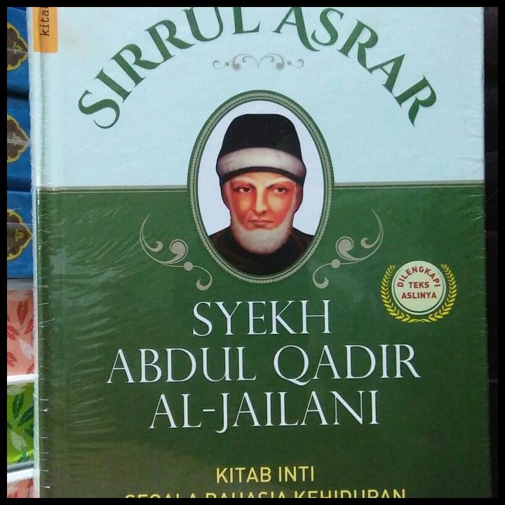 Jual Buku Sirrul Asrar Syekh Abdul Qadir Al Jailani Shopee Indonesia