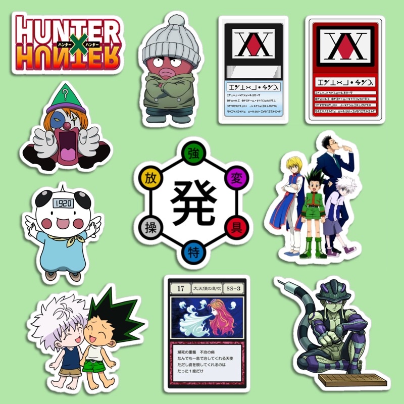 Jual Sticker Anime Hunter X Hunter Sticker Hunterxhunter Hxh Killua