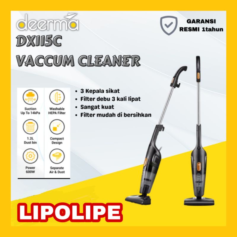 Jual DEERMA VACUUM CLEANER DX115 PENYEDOT DEBU DX 115 C MOBIL KORDEN