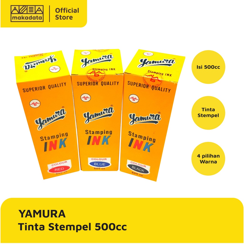 Jual Tinta Stamp Pad Stempel Yamura Cc Murah Shopee Indonesia