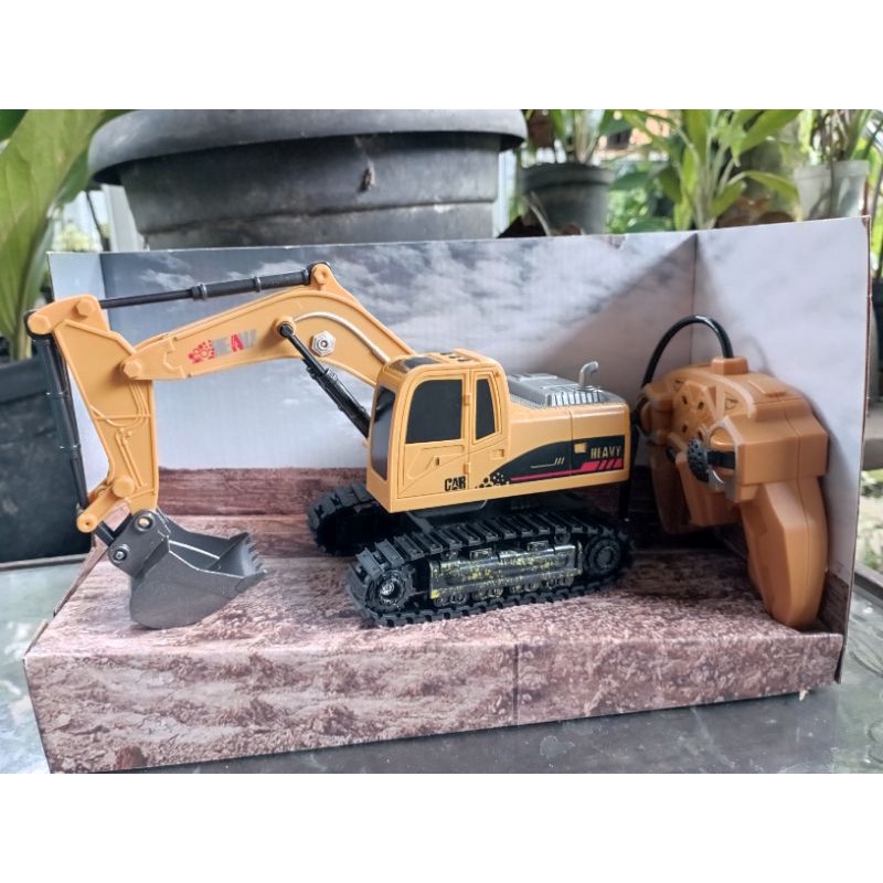 Jual Rc Excavator Metal Alloy 6Ch YILING Remote Control Beko Metal