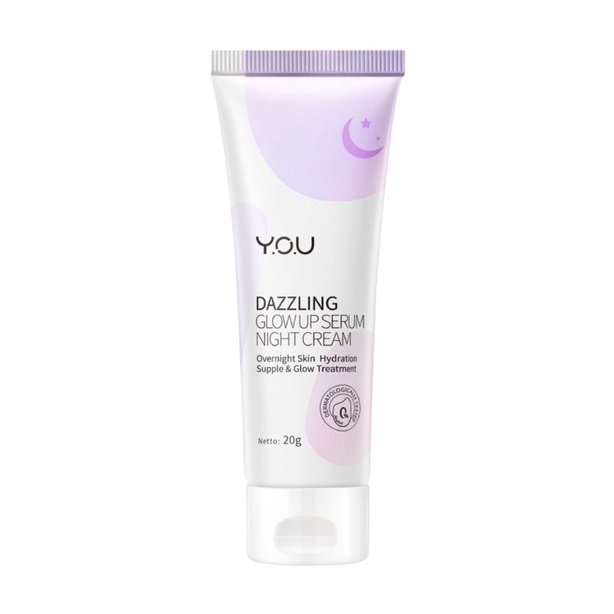 Jual You Dazzling Glow Up Series Facial Foam Toner Day Night