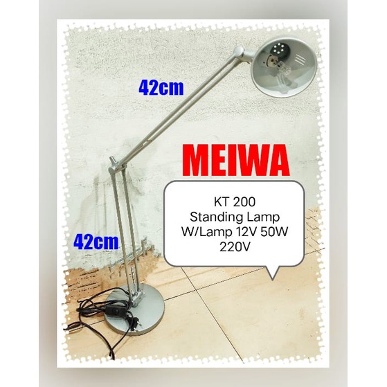 Jual Lampu Halogen Meiwa Kt Standing Sorot Belajar Arsitek Kerja