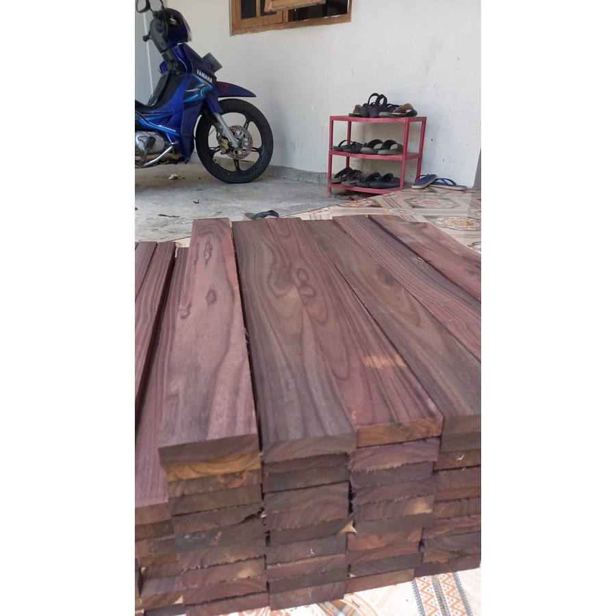 Jual Kayu Sonokeling Papan Dan Balok Ukuran Bisa Custom Menyesuaikan