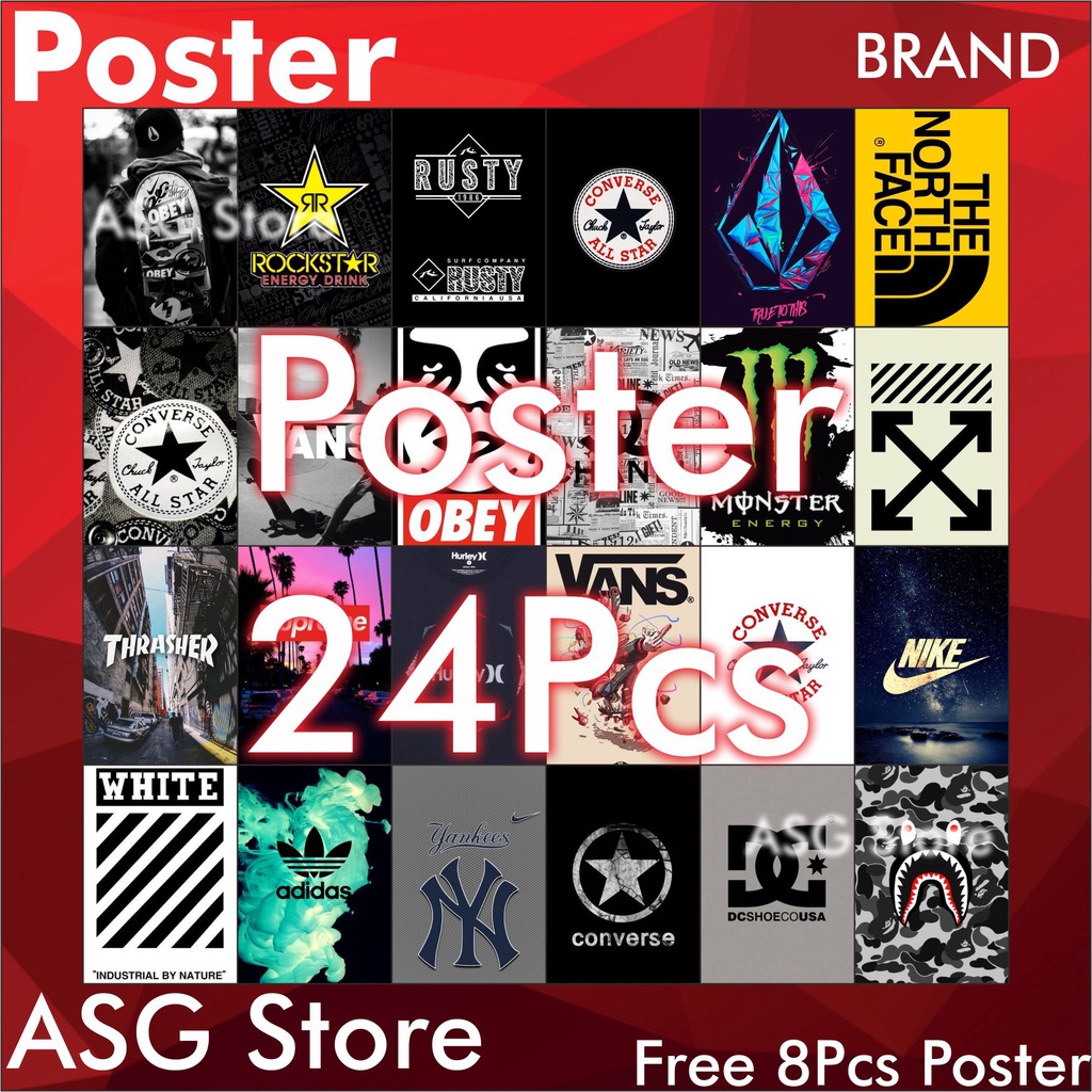 Jual Poster Dinding Aesthetic Isi Pcs A Bonus Pcs A Poster Dinding