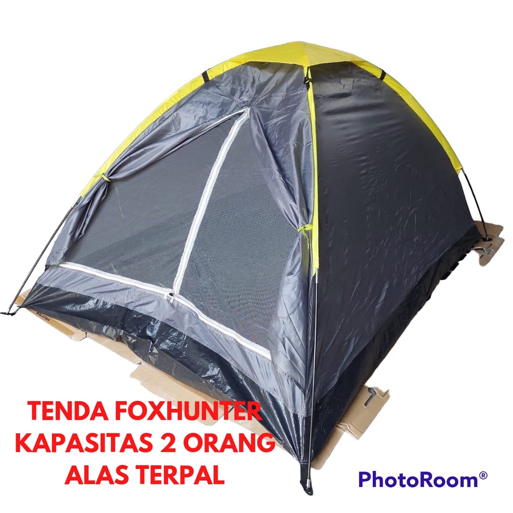 Jual Tenda Camping Kemah Kemping Dome Orang Foxhunter Alas Terpal