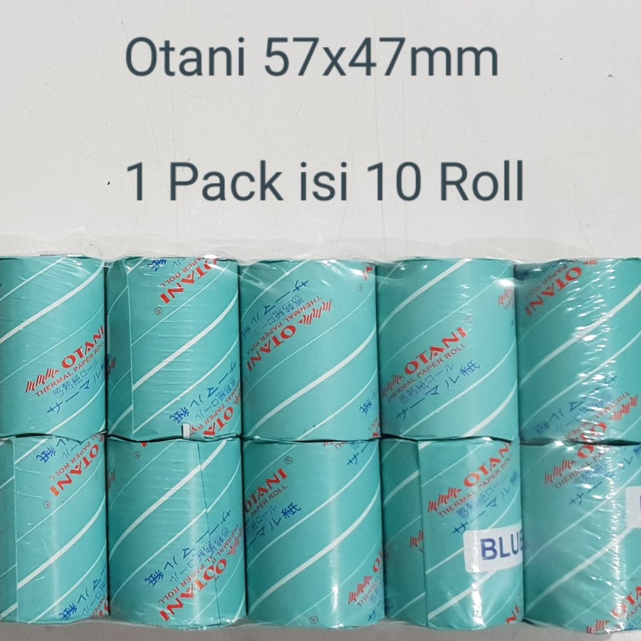 Jual Kertas Thermal Register Paper Roll Otani X Mm Core