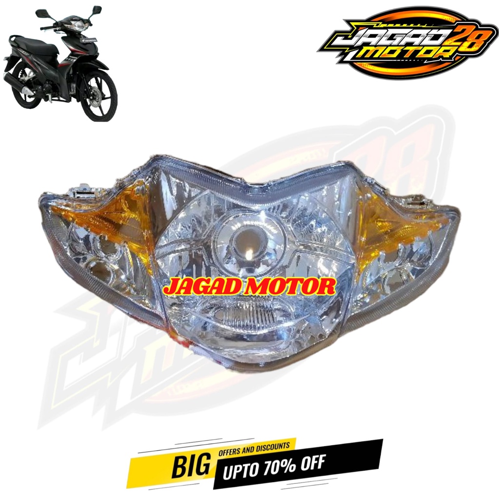 Jual Mika Lampu Depan Set Reflektor Honda Revo Absolute Mika Kaca