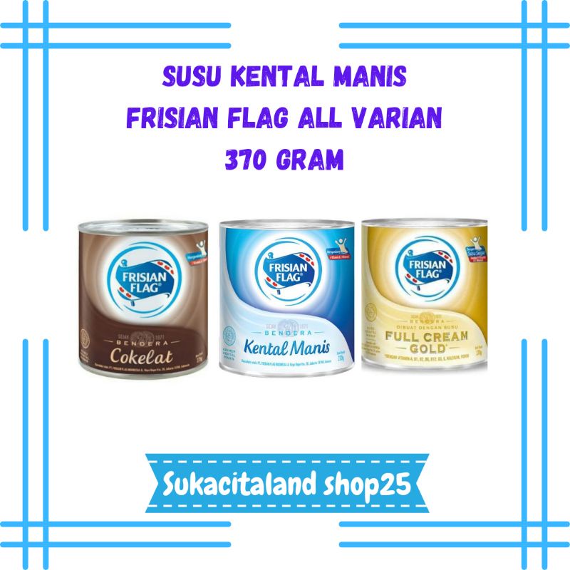 Jual Susu Kental Manis Frisian Flag Gr Kaleng Skm Pelengkap