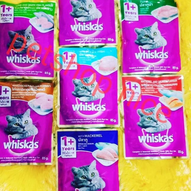 Jual Whiskas Sachet All Varian Dus Isi Sachet Wiskas Pouch