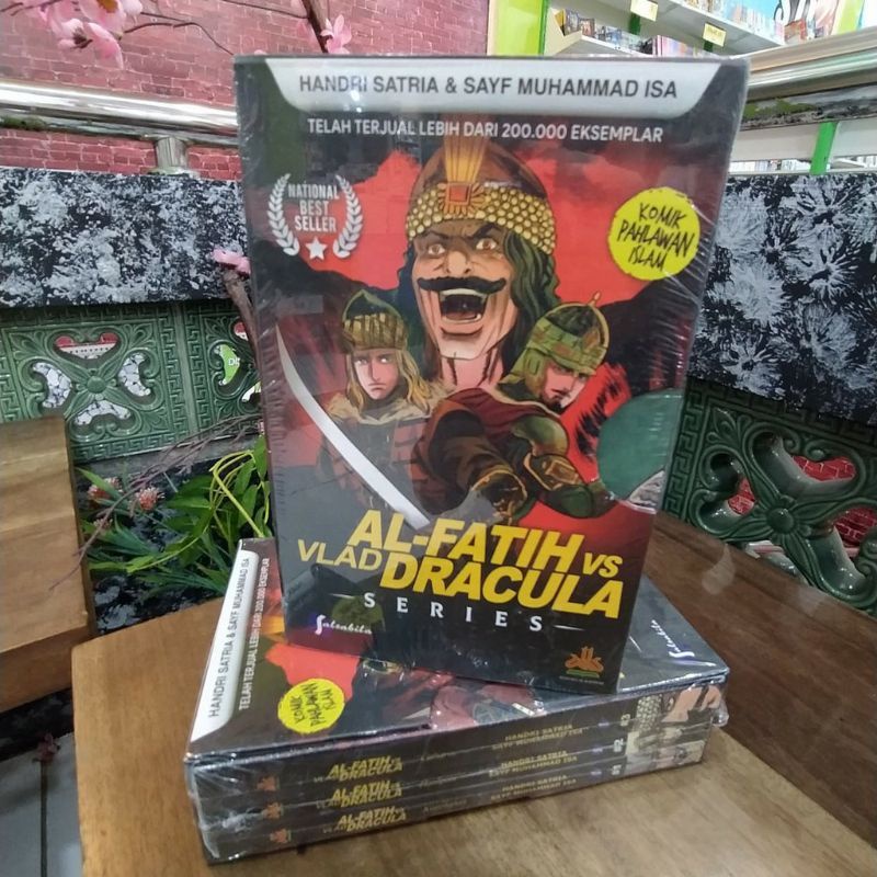 Jual Paket Box Komik Al Fatih Vs Vlad Dracula 3 Jilid Shopee Indonesia